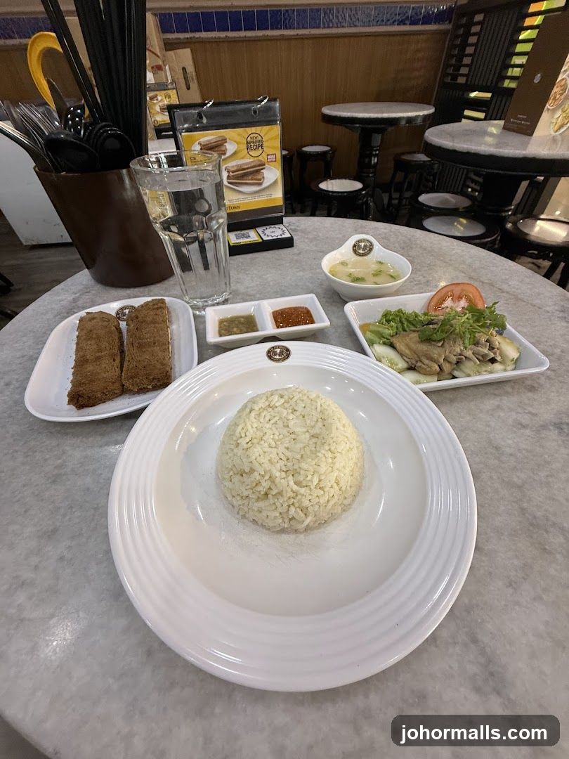 Hainanese Chicken Rice