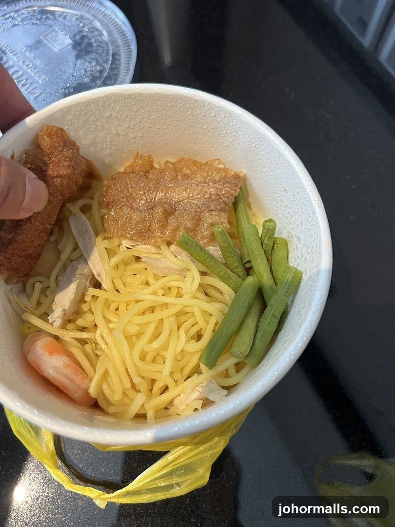 Noodle Dish with Toppings
