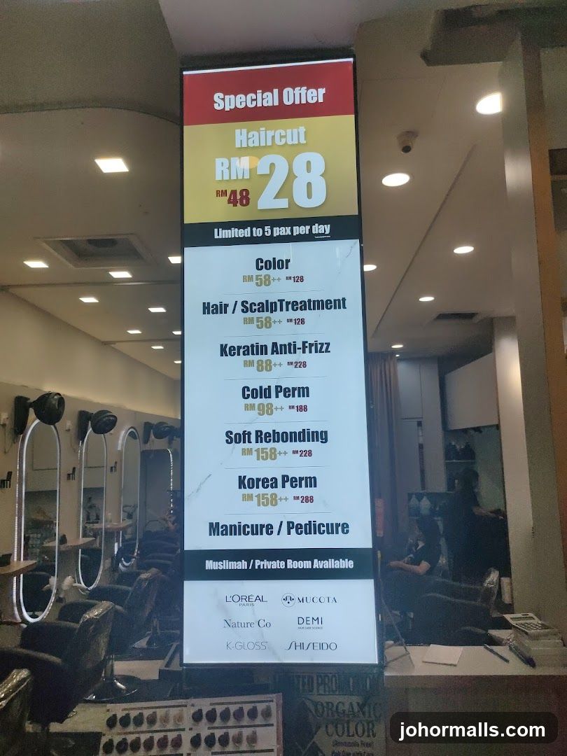 Special Offer Menu