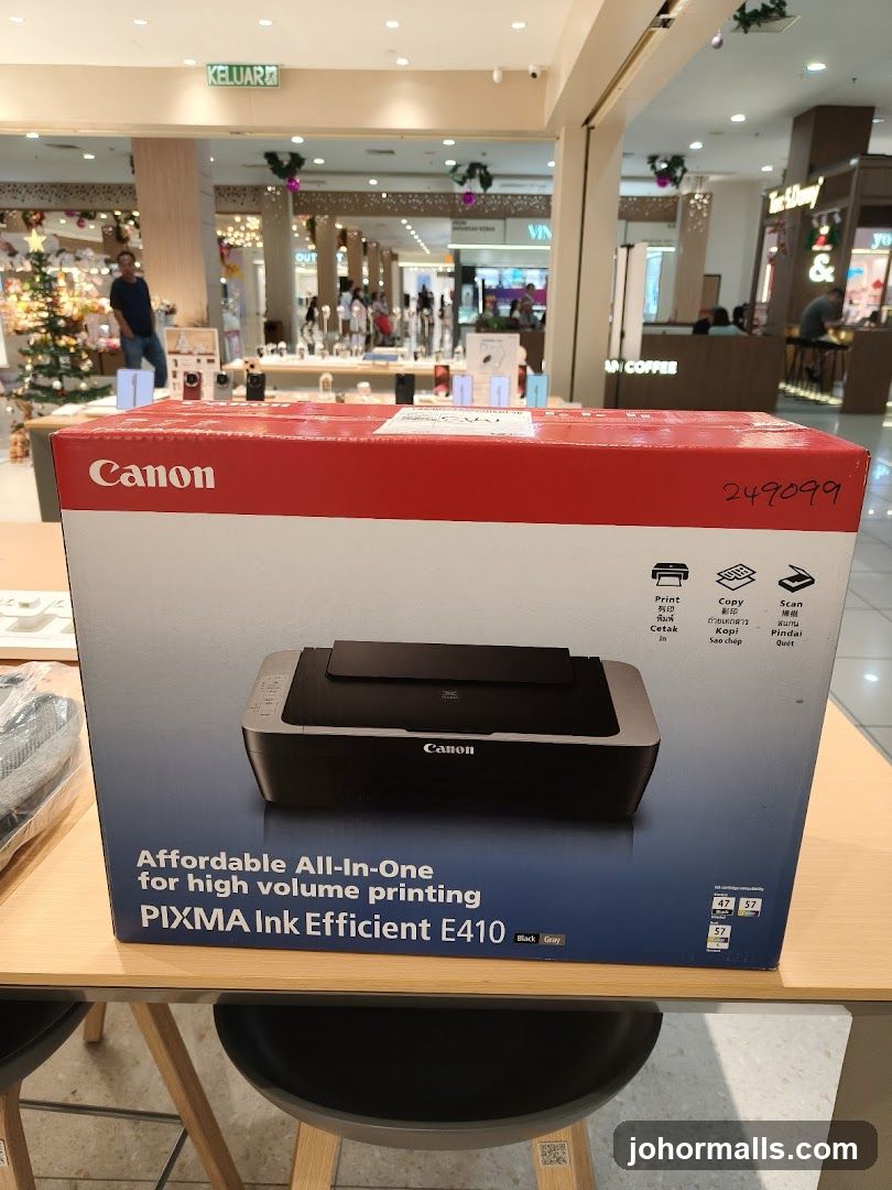 Canon PIXMA Ink Efficient E410 Printer Box