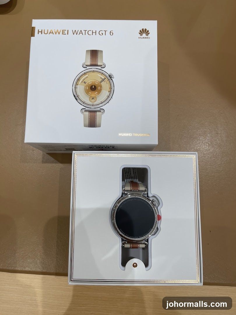 Huawei Watch GT 6 Box and Watch