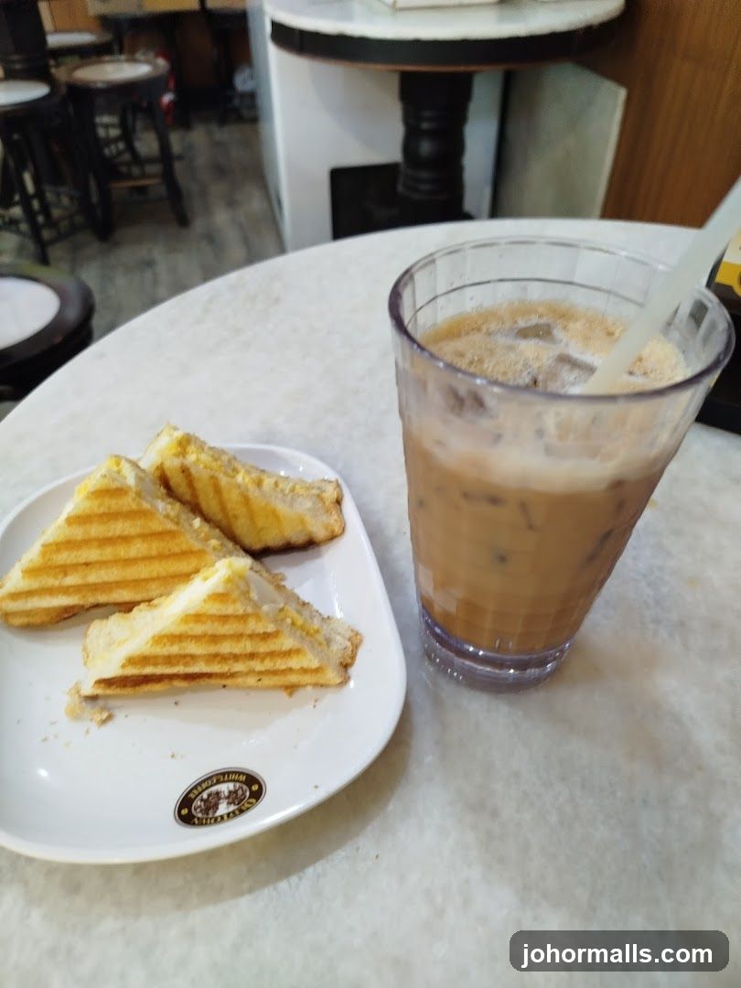 Toast and Iced Coffee