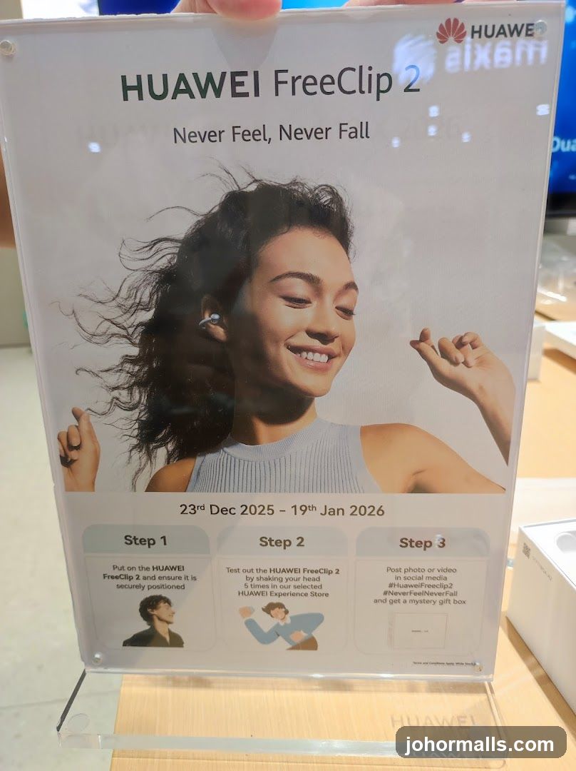 HUAWEI FreeClip 2 Promotion