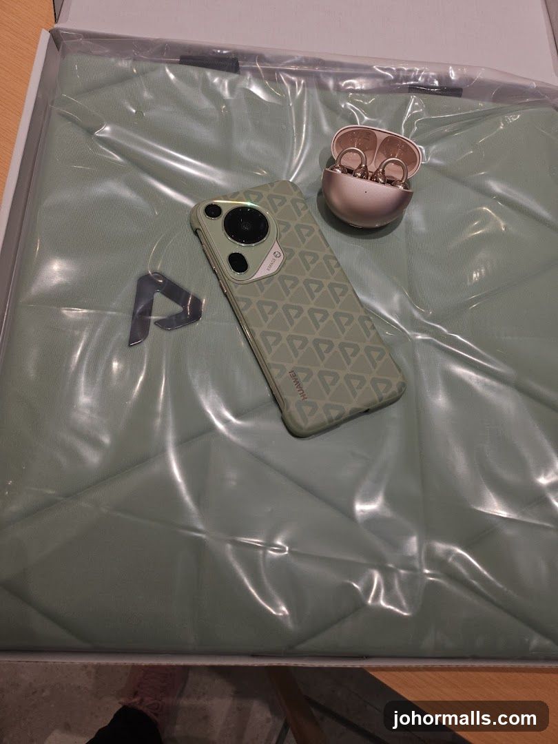Phone and Earbuds