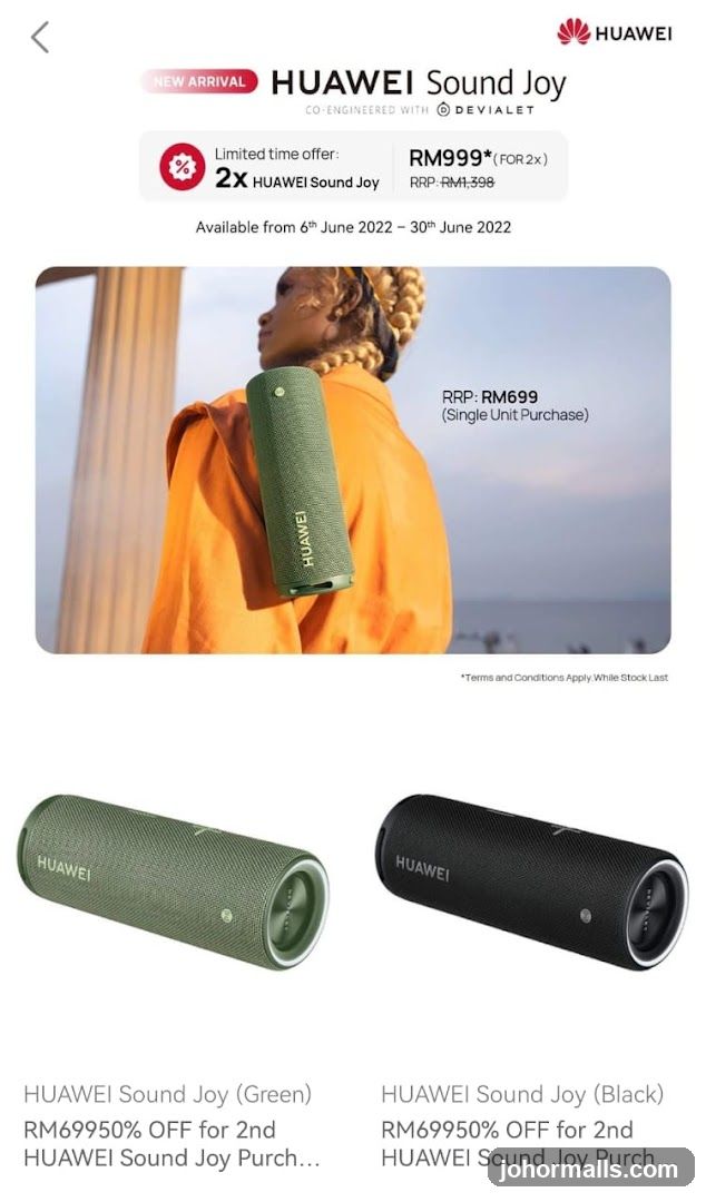 HUAWEI Sound Joy Promotion