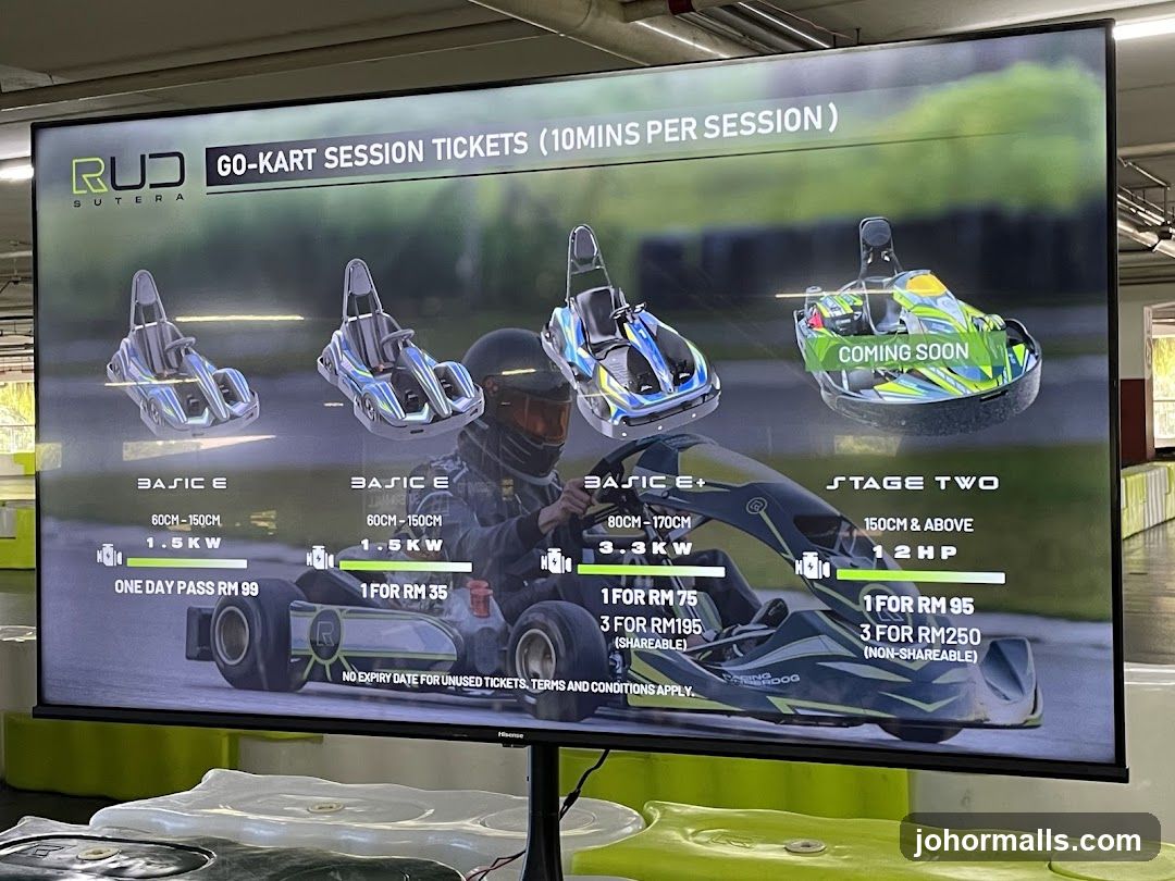Go-Kart Session Tickets