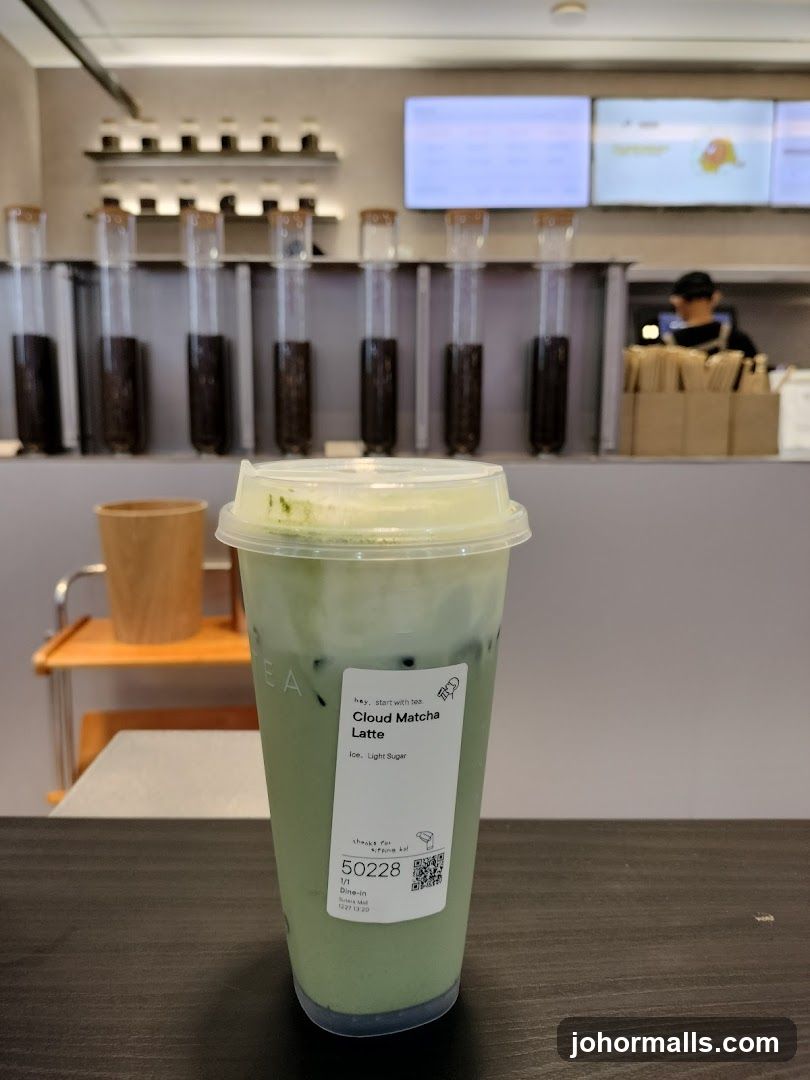 Cloud Matcha Latte