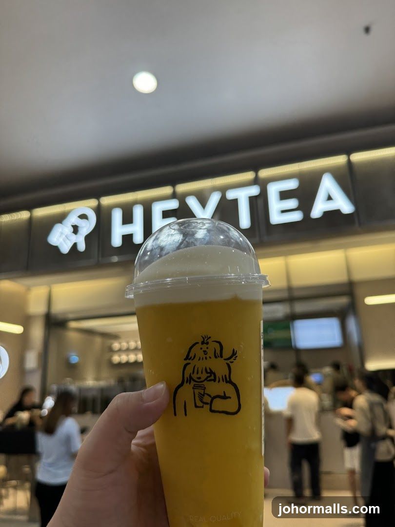 Drink with Heytea Logo