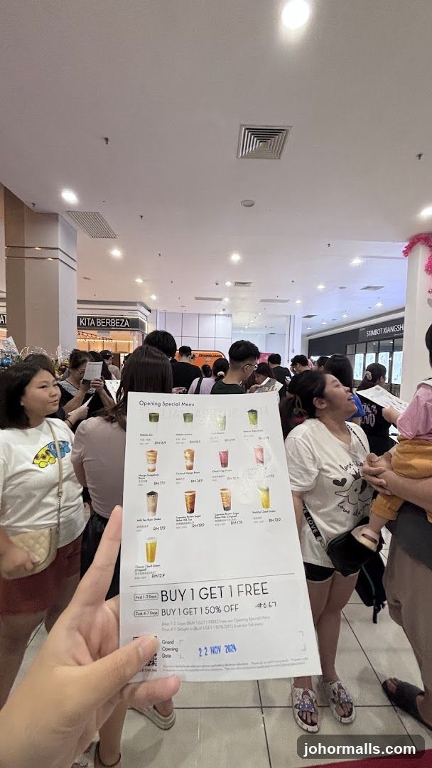 Opening Special Menu