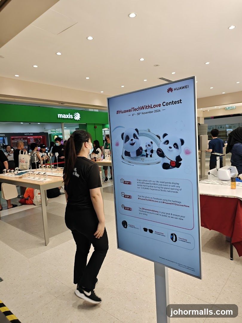 Huawei Tech With Love Contest Display