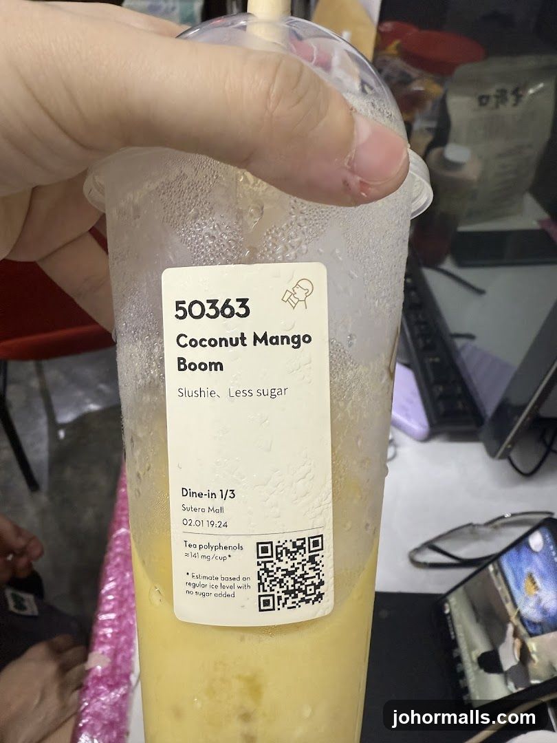 Coconut Mango Boom Slushie