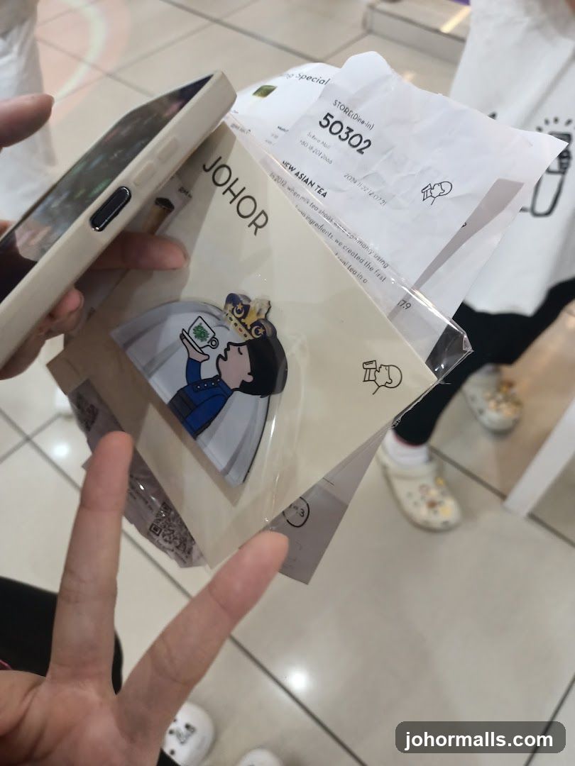 Receipt and merchandise