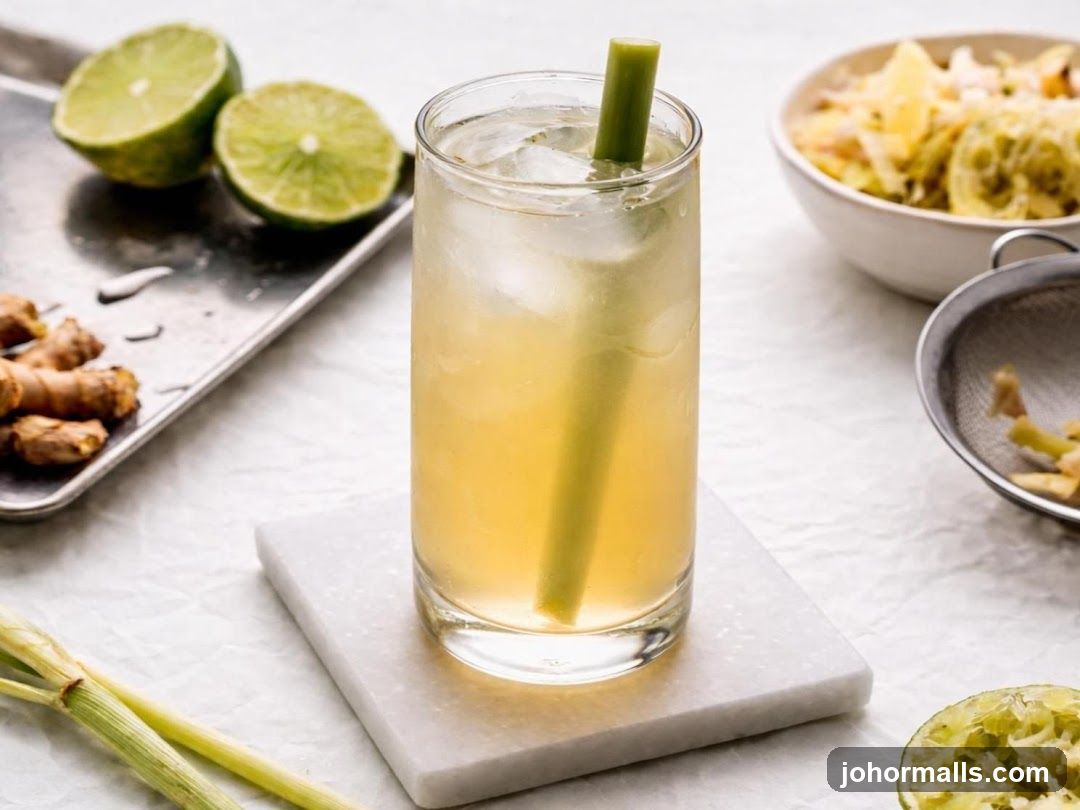Ginger and Lime Drink