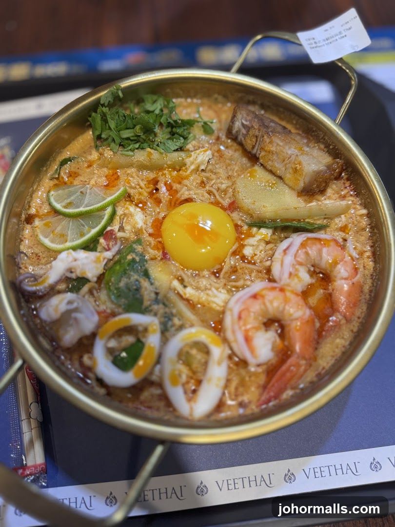 Thai Seafood Noodle Soup
