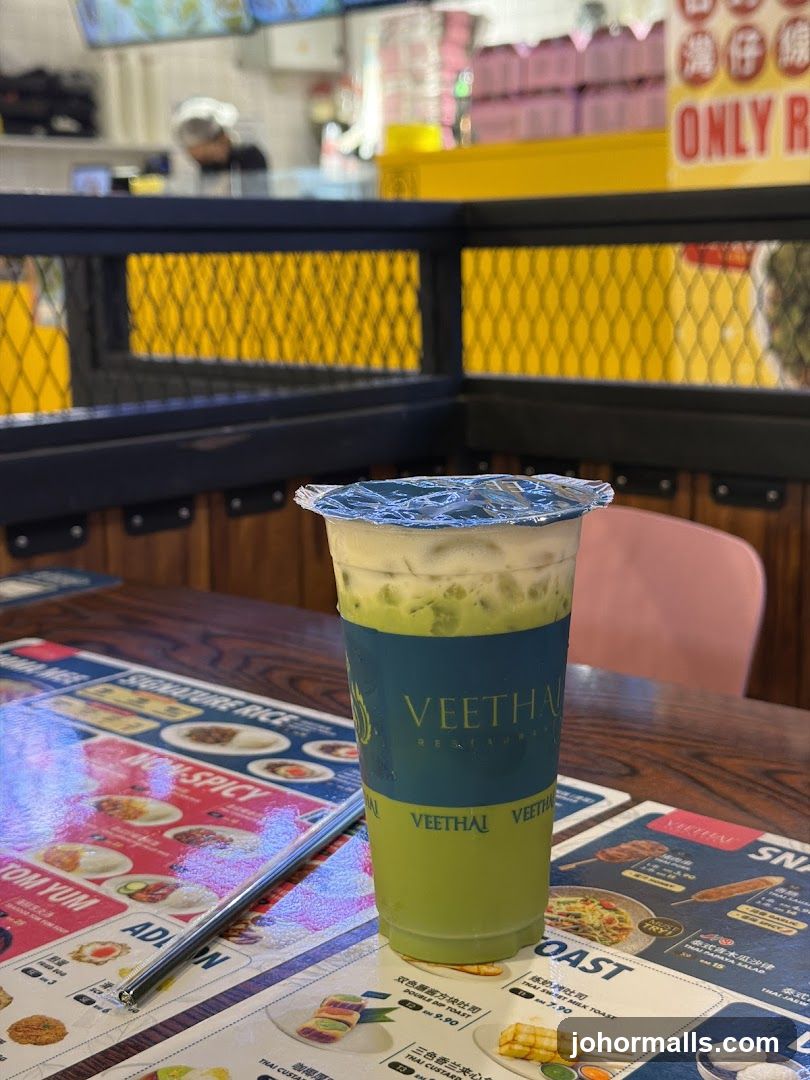 Green Drink with Menu