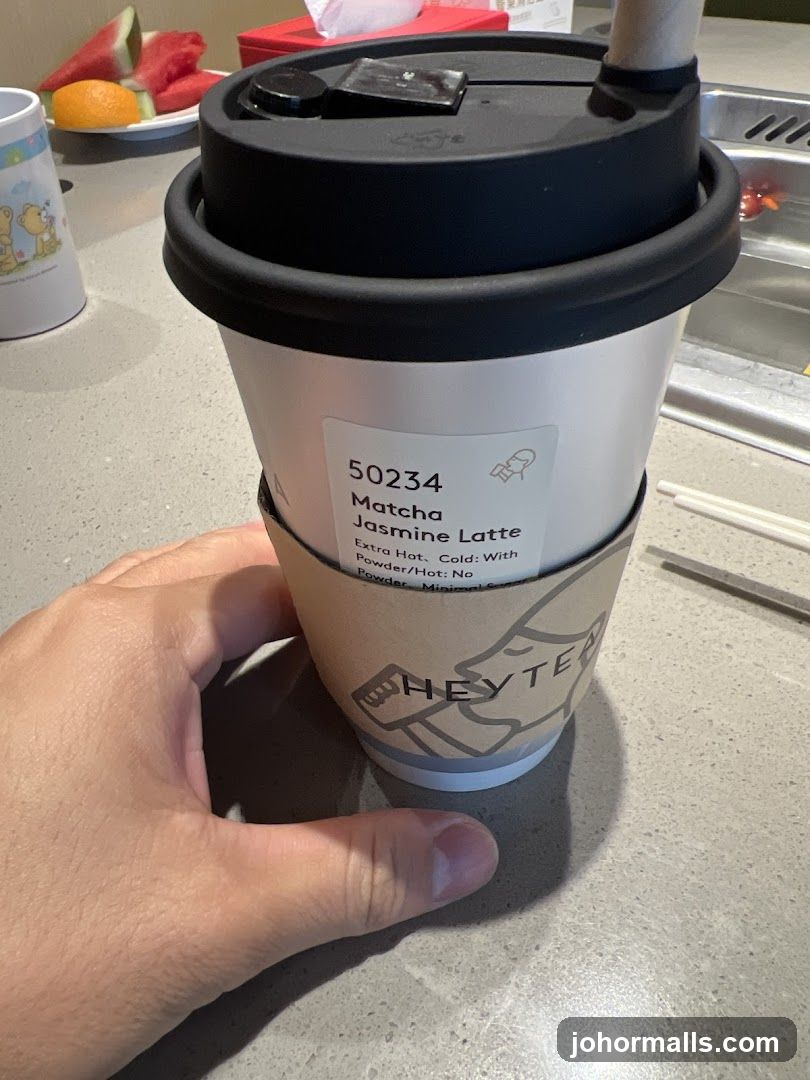 Matcha Jasmine Latte