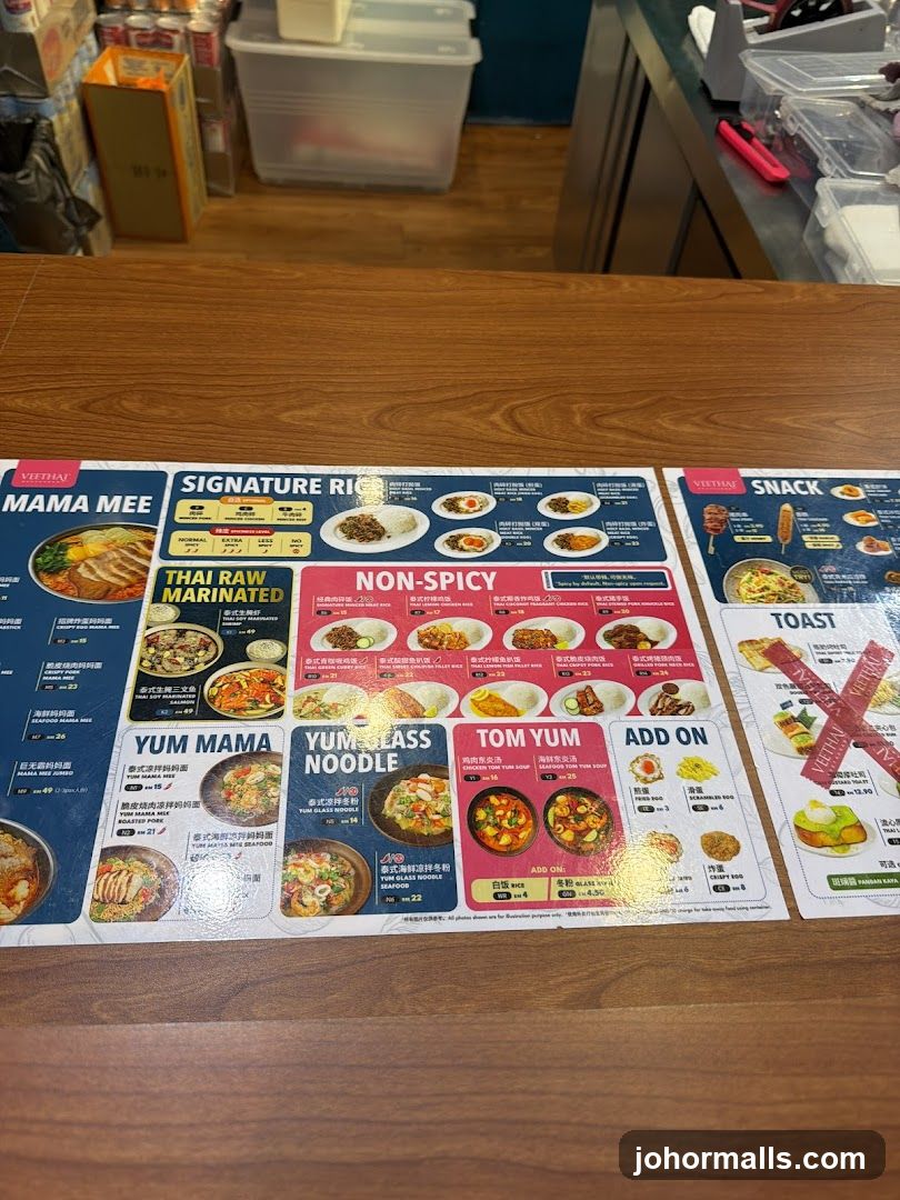 Veethai Menu