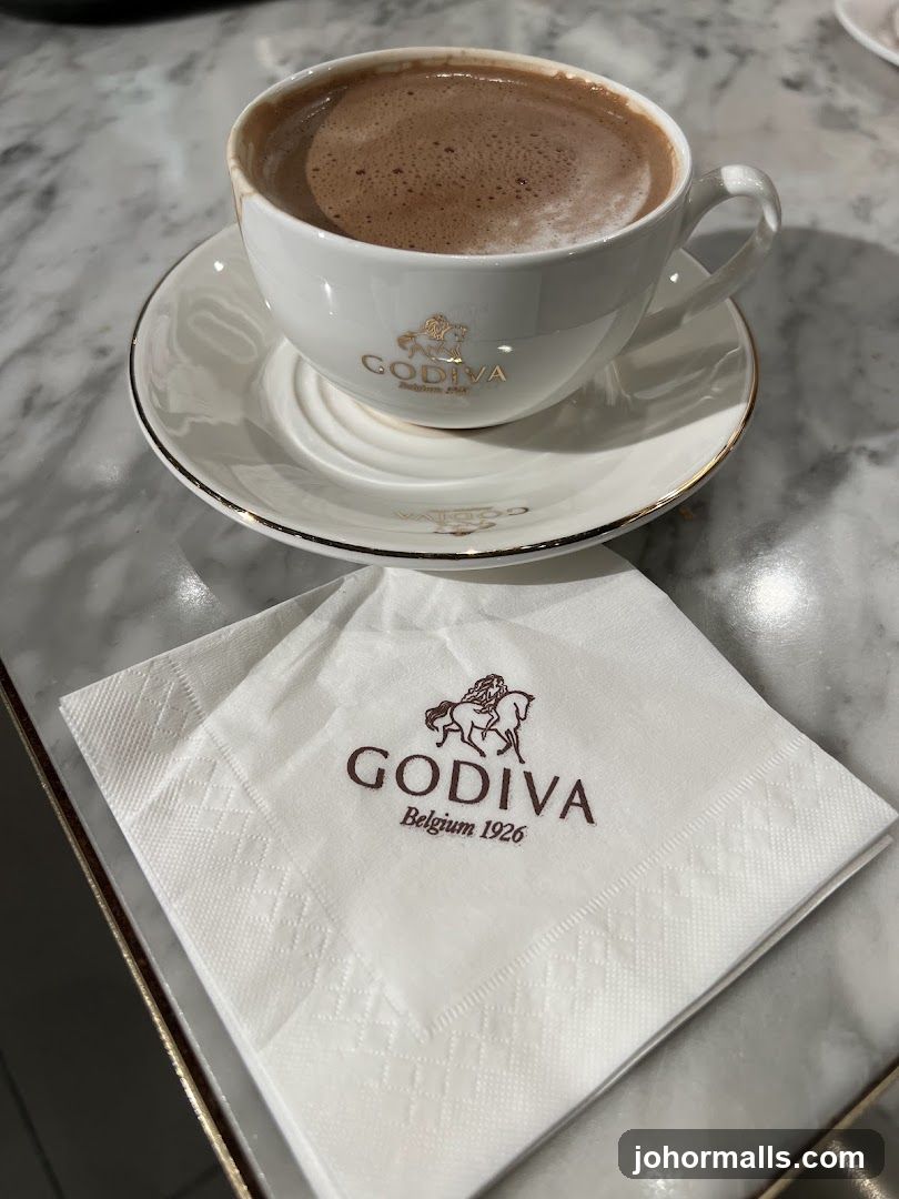 Godiva Cafe Johor Premium Outlets
