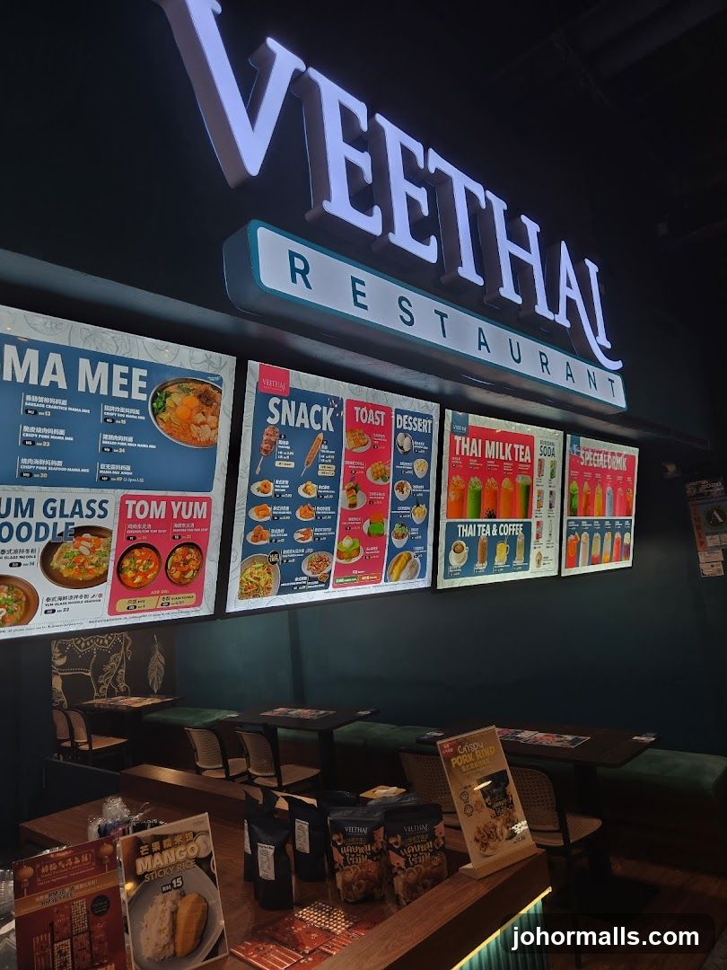 Veethal Restaurant Menu Displays