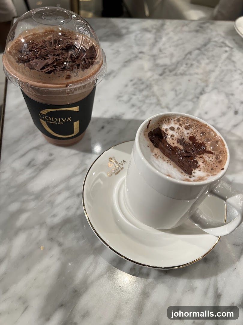 Godiva Chocolate Drinks