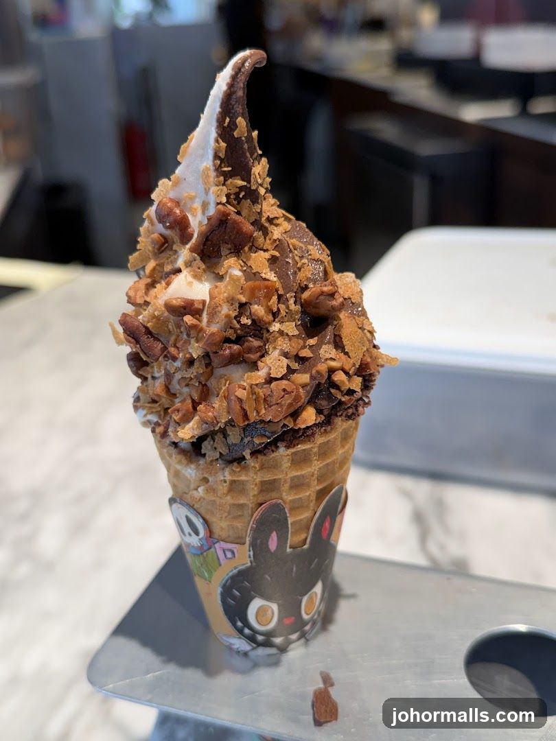 Soft Serve Ice Cream Cone