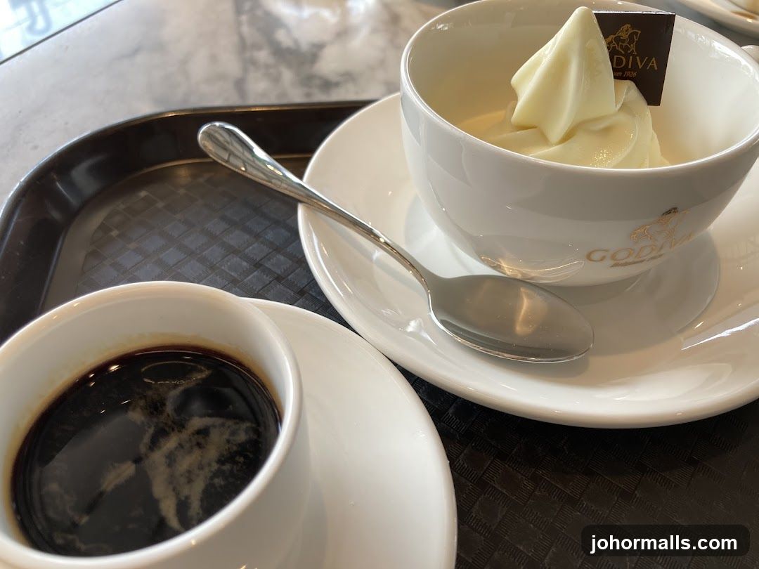 Godiva Soft Serve and Coffee