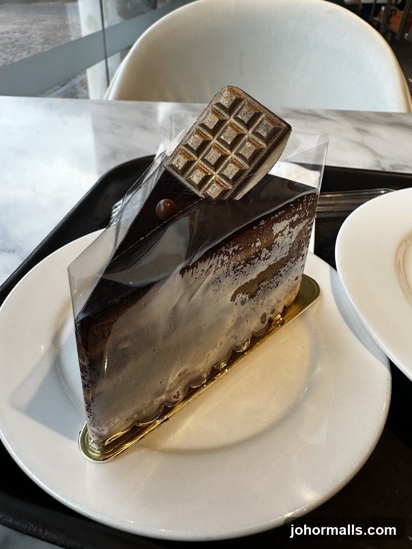 Chocolate Cake Slice