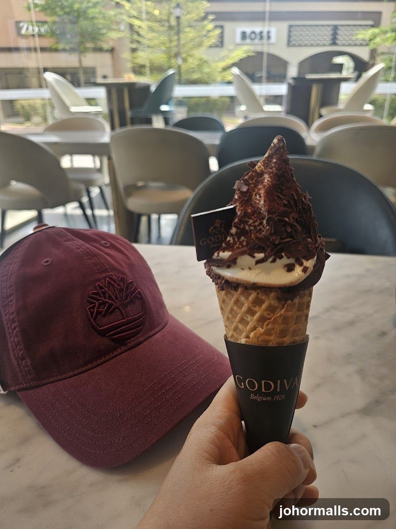 Godiva Ice Cream Cone