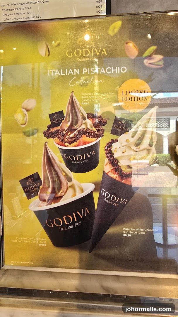 Godiva Italian Pistachio Collection