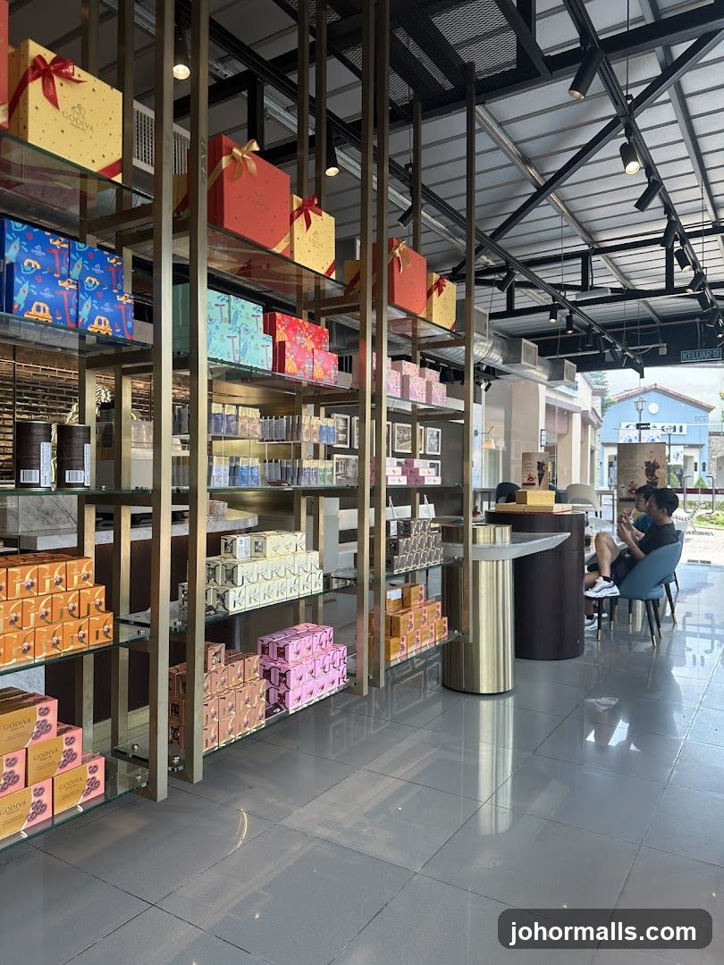 Godiva Chocolate Store Interior