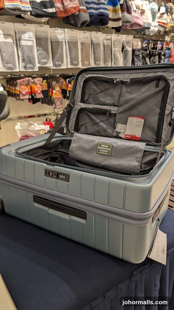 Luggage and Accessories Display