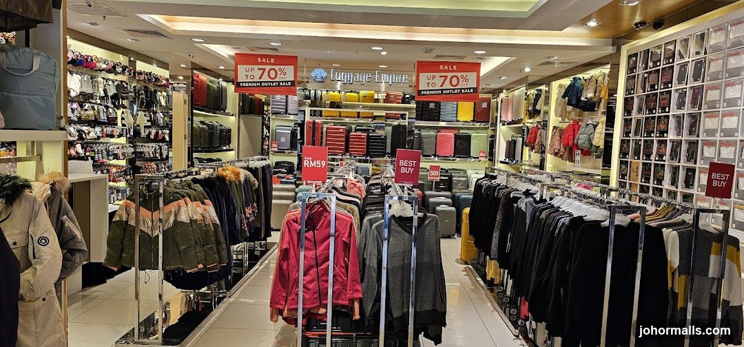 Luggage Empire Store Interior
