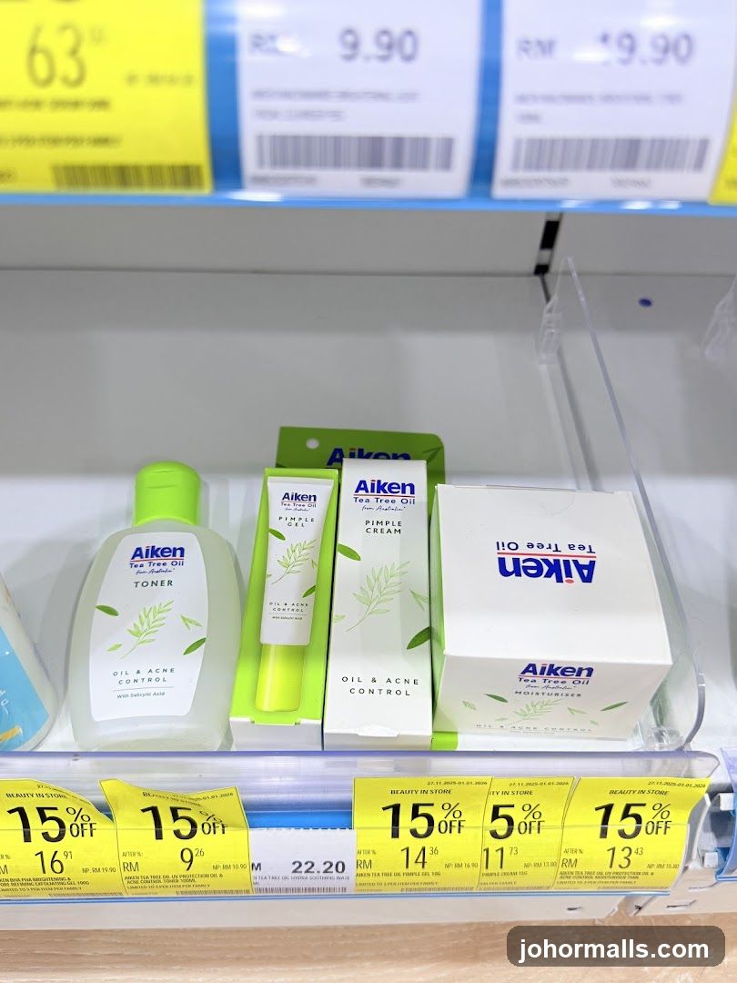 Aiken Tea Tree Oil Products