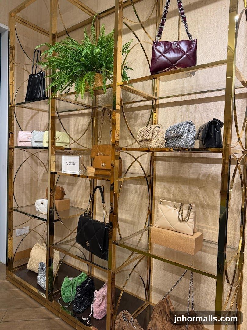 Handbags on Display