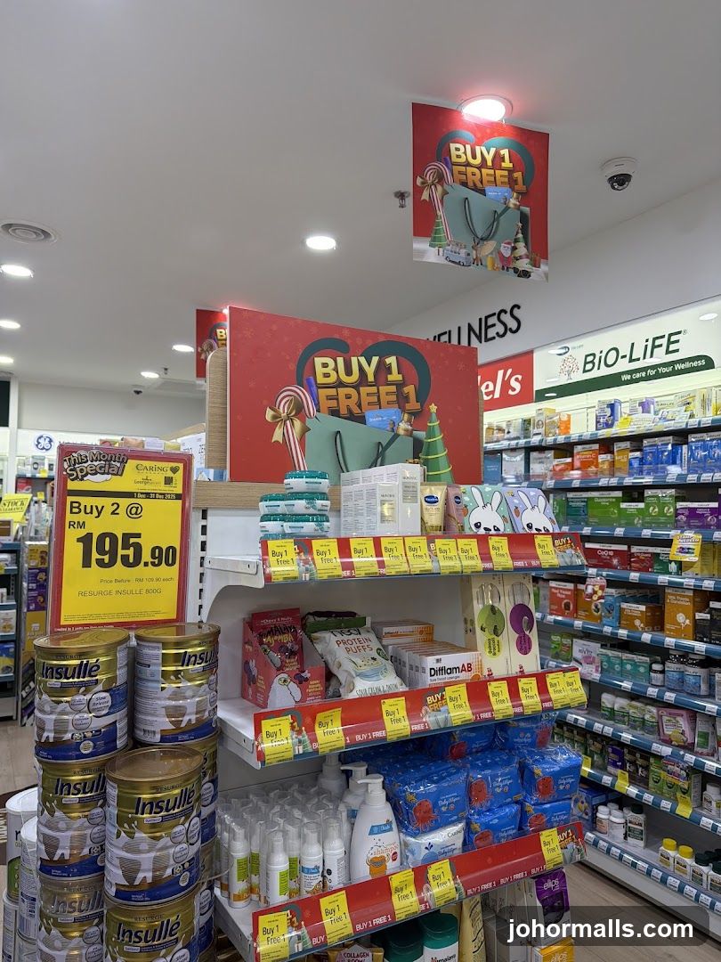 Pharmacy Aisles with Promotions