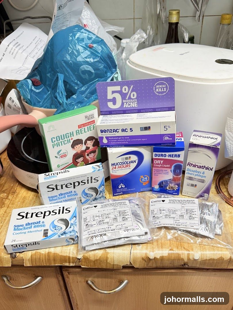Assortment of Over-the-Counter Medications