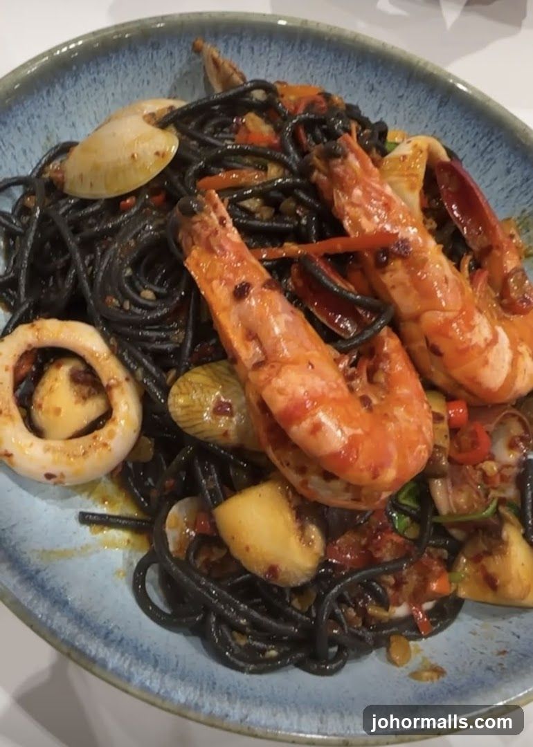 Black Seafood Pasta