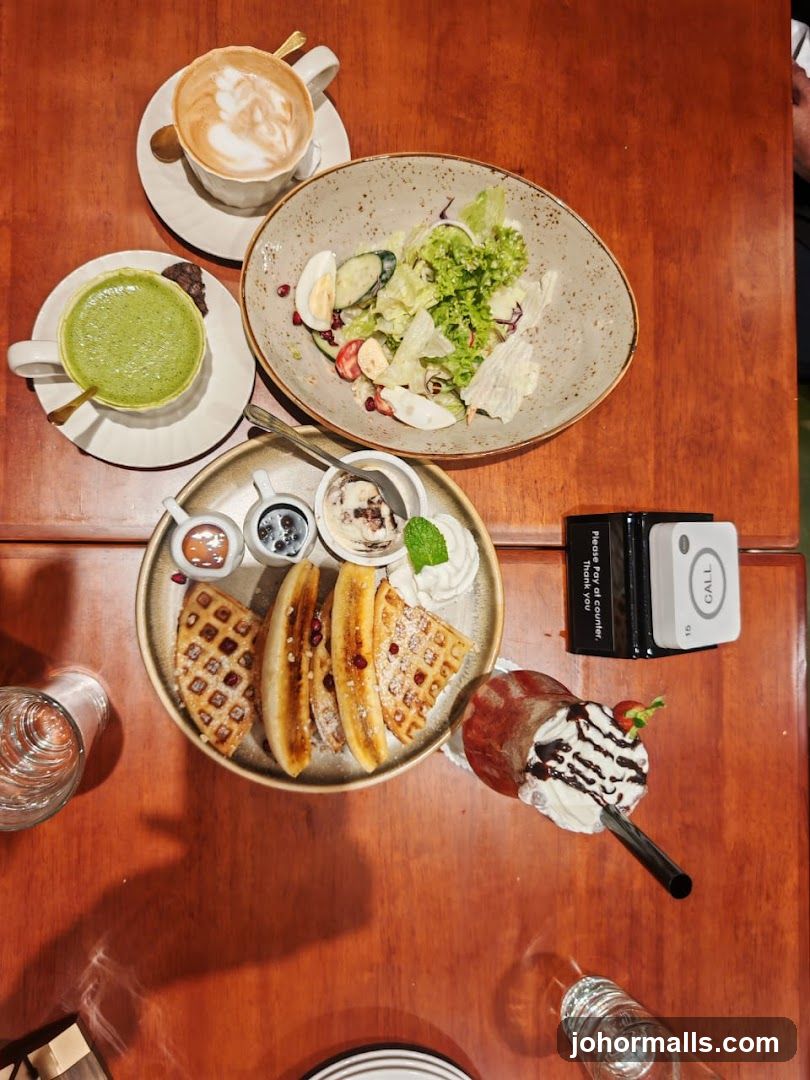 Dessert and Coffee Spread