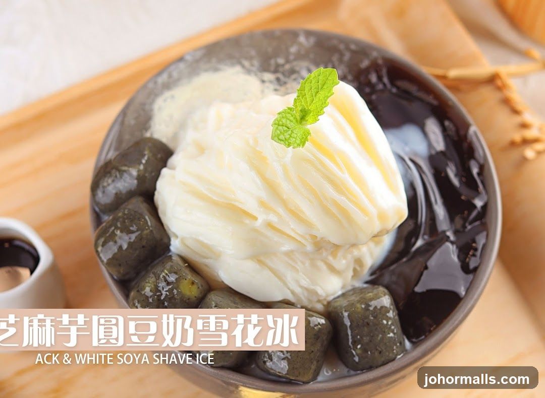 Black & White Soya Shave Ice