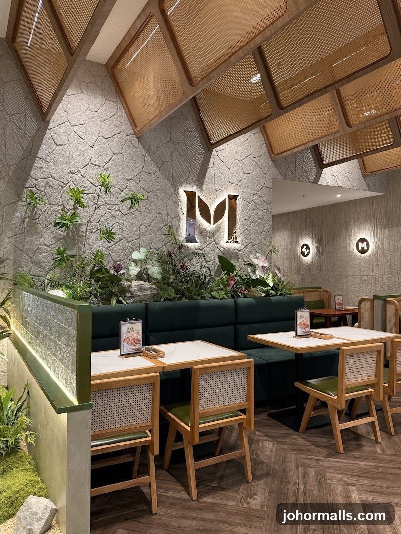 Restaurant Interior with Modern Decor