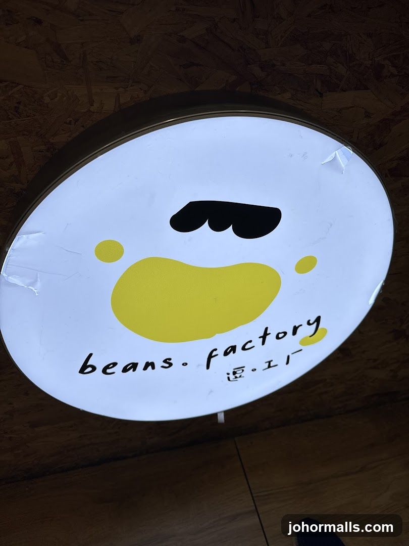 Beans Factory Sign