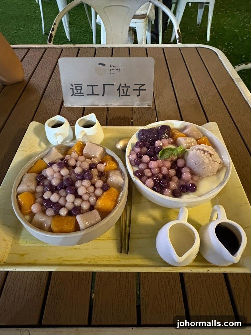 Dessert Bowls with Toppings