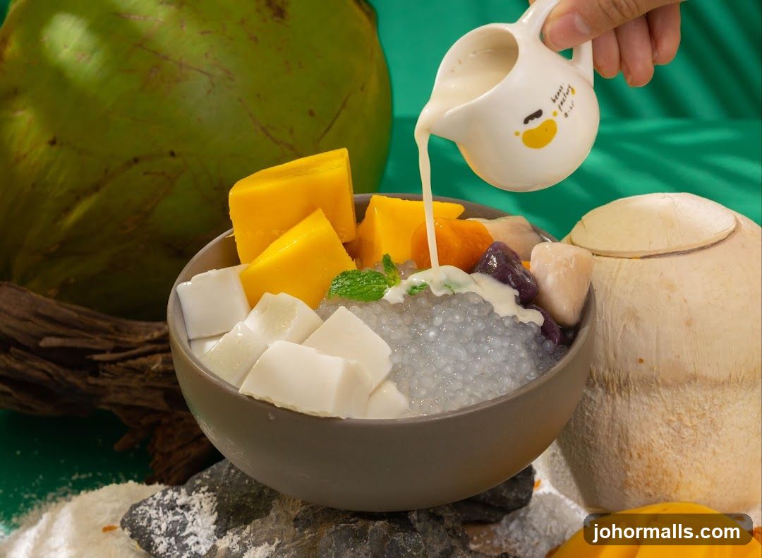 Mango Coconut Dessert