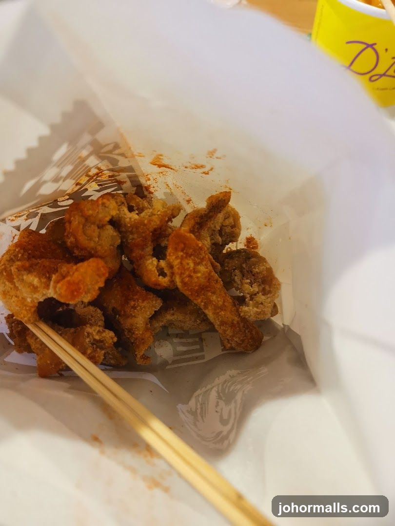 Fried Chicken Pieces in a Bag
