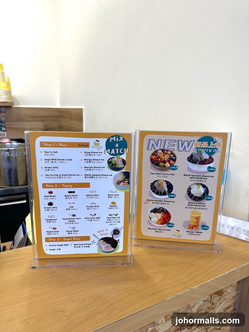 Mix & Match Menu