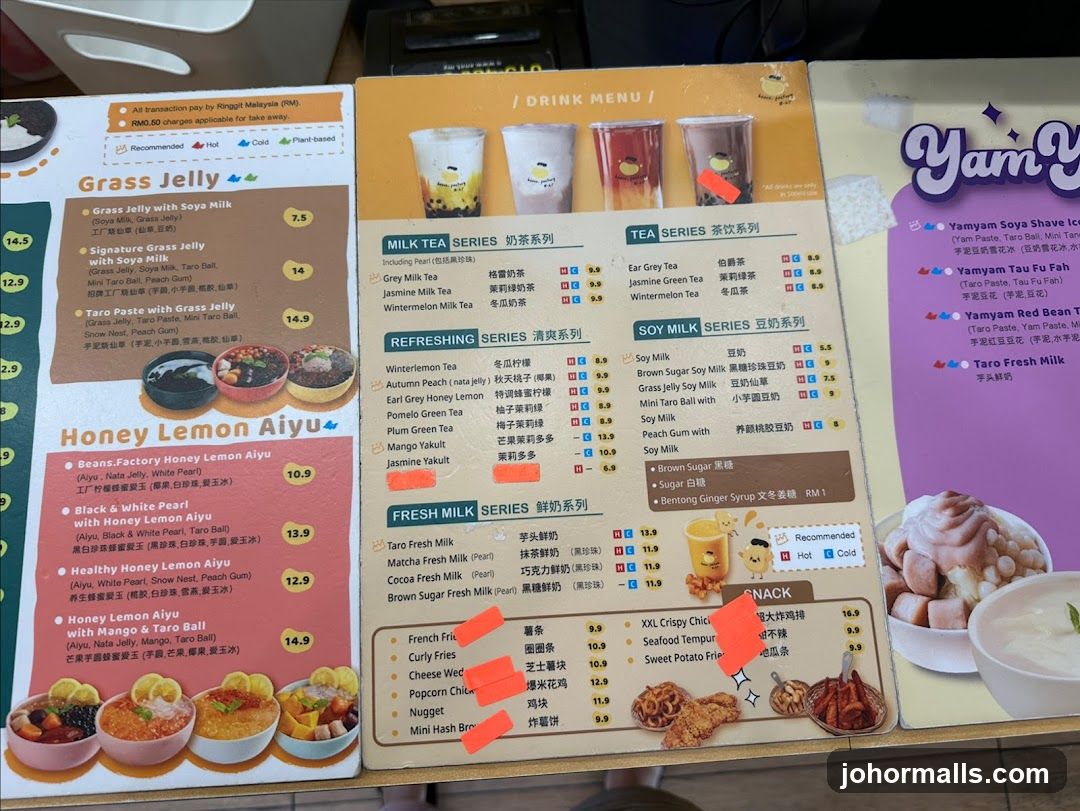 DRINK MENU