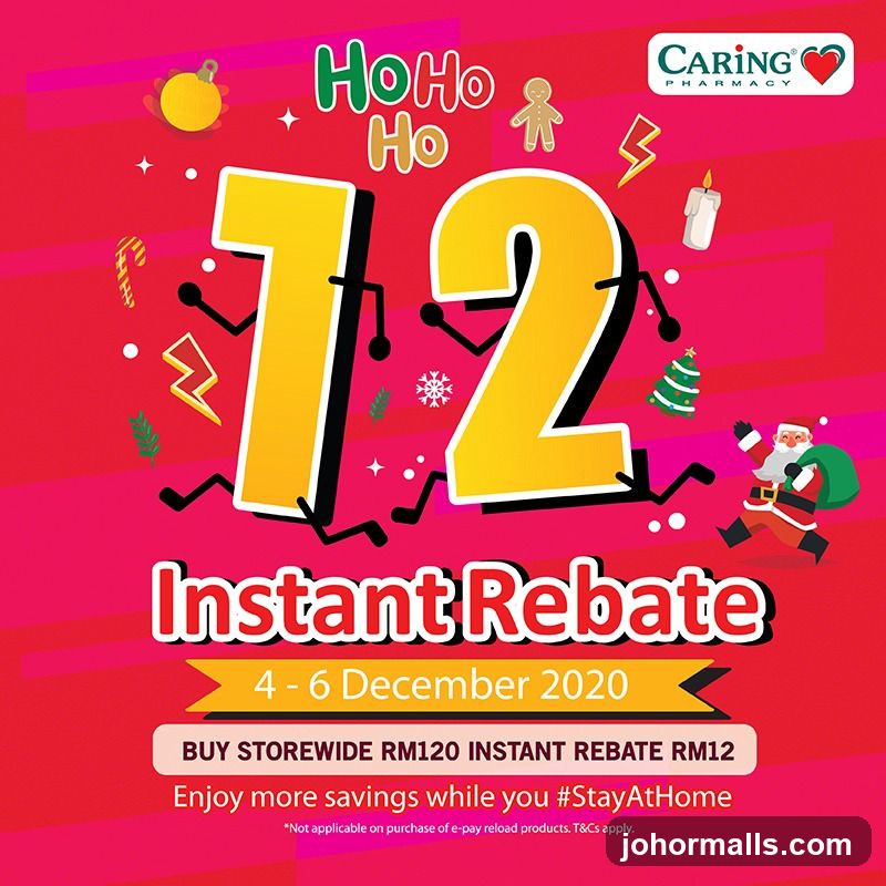 Caring Pharmacy 12.12 Instant Rebate