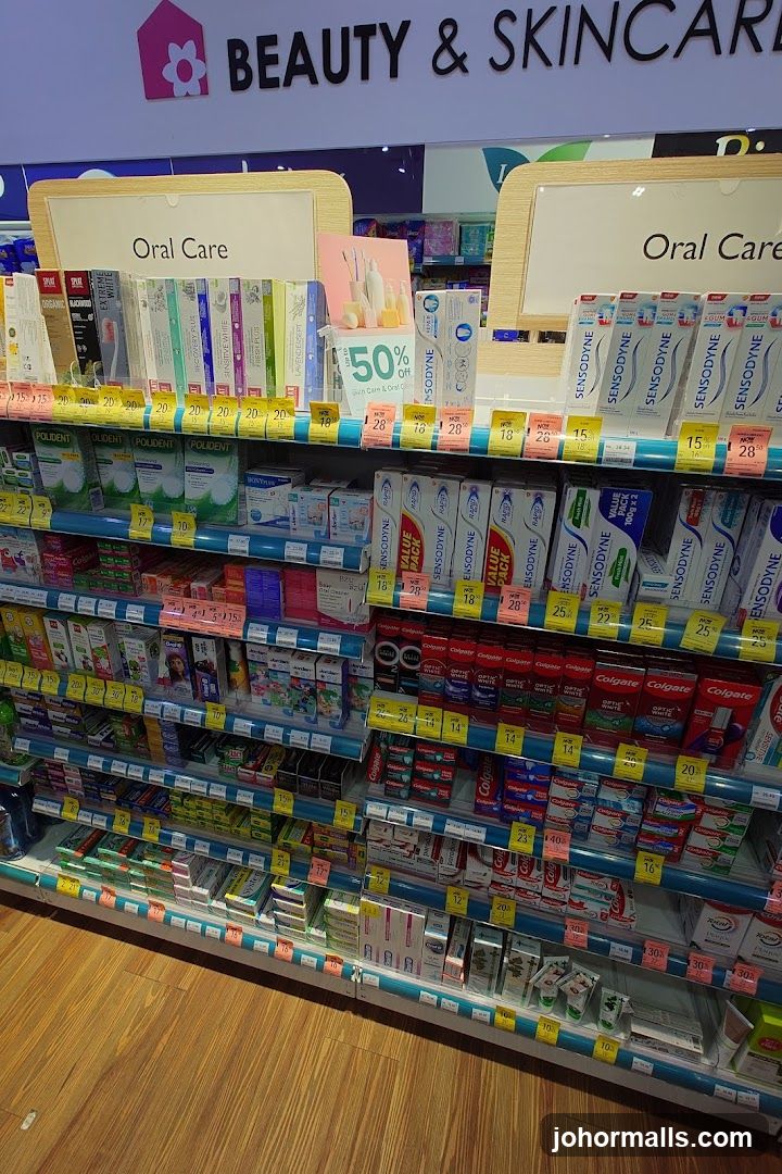 Oral Care Products Display