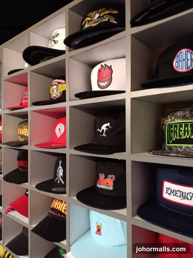 Display of Hats