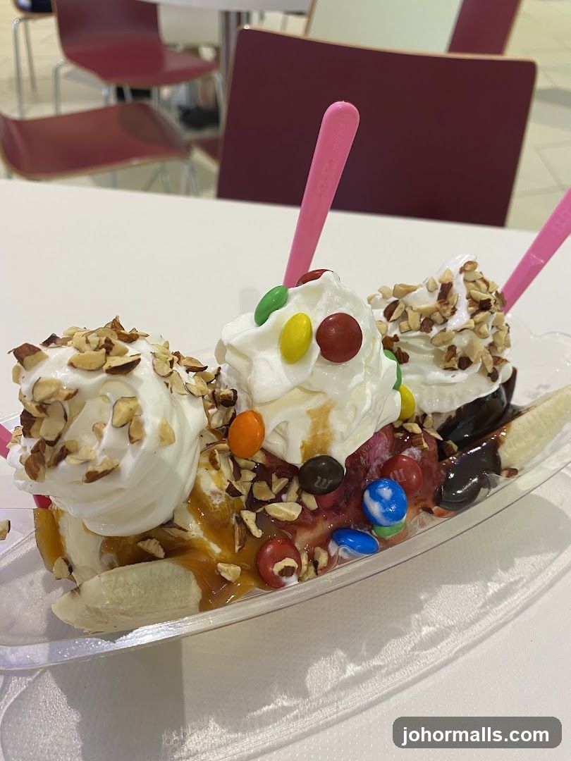 Banana Split Sundae